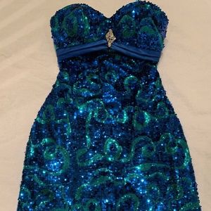 Sequin Mini Dress